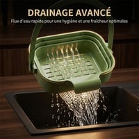 Égouttoir d'évier pliable pour cuisine
