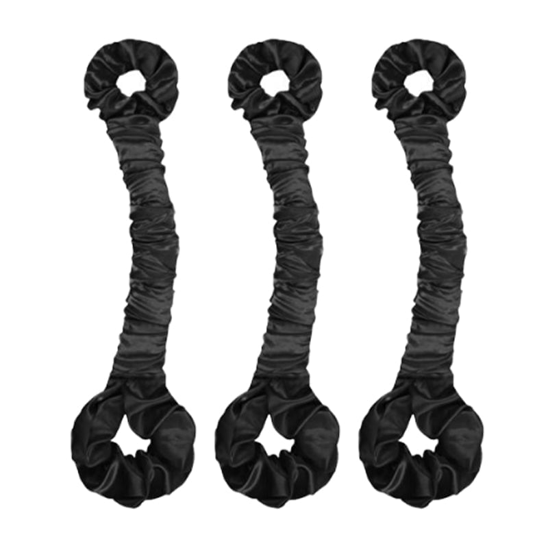 Multi-function Satin Heatless Hair Curler & Hair Tie Non