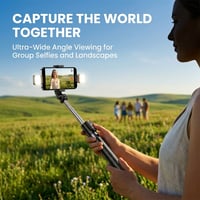 Sakerplus® Portable Extendable Phone Tripod Selfie Stick