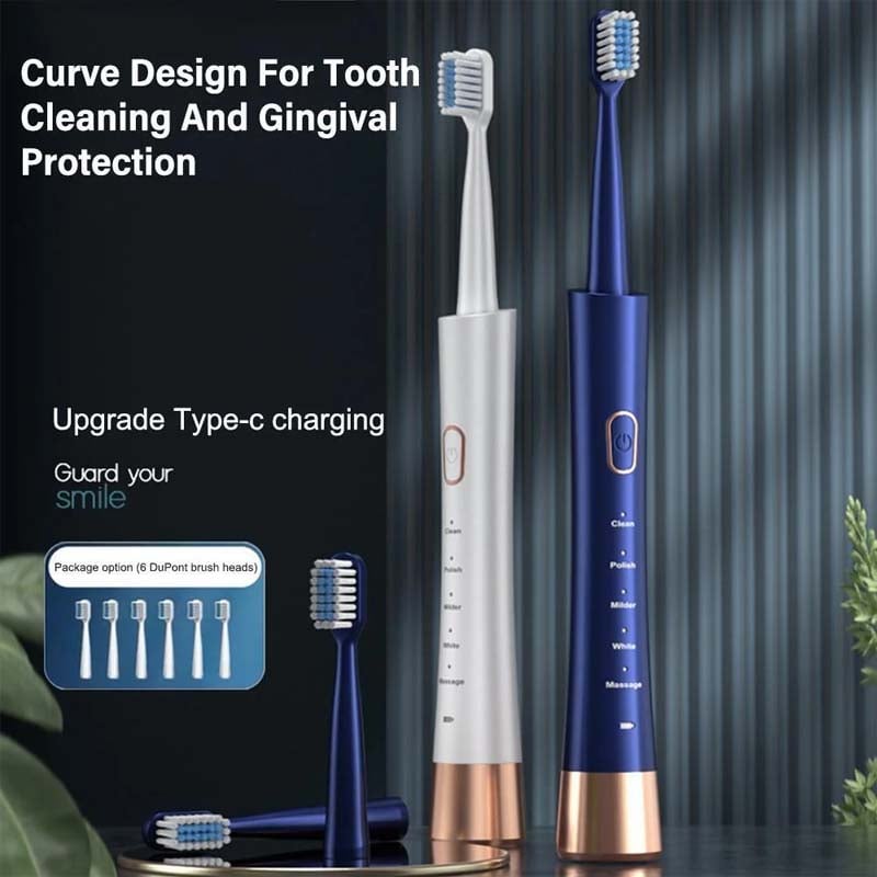 Small waist smart sonic electric toothbrush