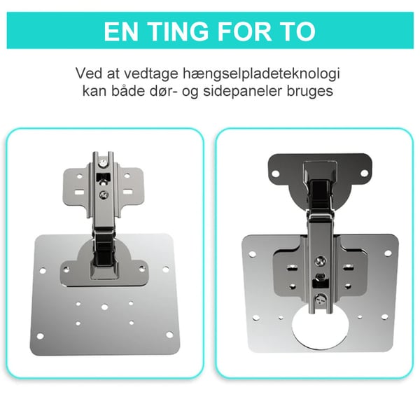 【Sale】Reparationsstykke til hængselsideplade