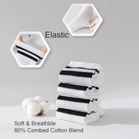 Gestreifte Retro-Socken