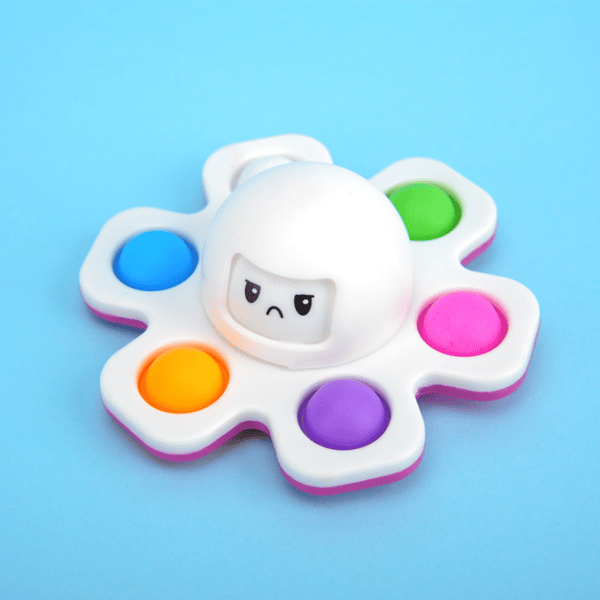 Octopus Push Pop Bubble Fidget Speelgoed Spinner