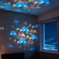 Dynamic Rotating LED Projector Light