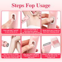 2 in 1 Women Electric Shaver