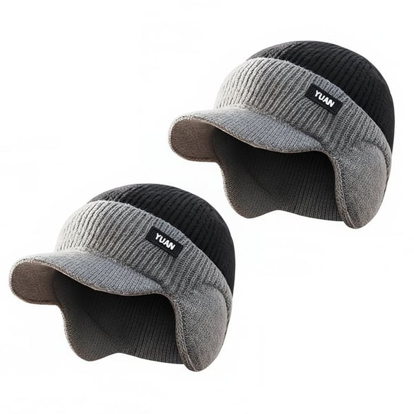 Windproof Thermal Cap with Visor