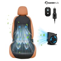 Sakerplus® Cooling Car Seat Cushion with Ventilation & Massage
