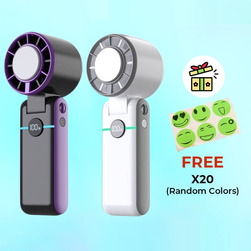 Hand Folding High-Speed Turbine Fan Set