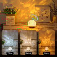 SAKER® Water Wave Dynamic Projection Atmosphere Lamp