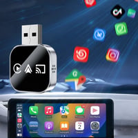 Trådløs CarPlay Android Auto Adapter