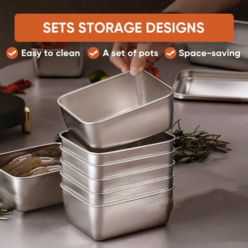 Stainless Steel Food Storage Container