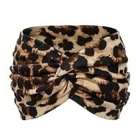 Printed cross yoga headband