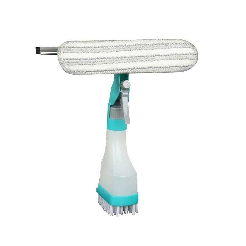 Scrape-and-Wipe Window Cleaner