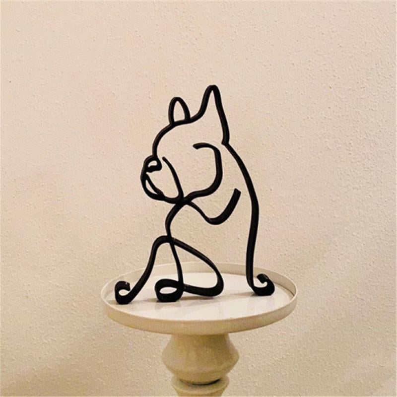 Kleine Tierkunstskulptur