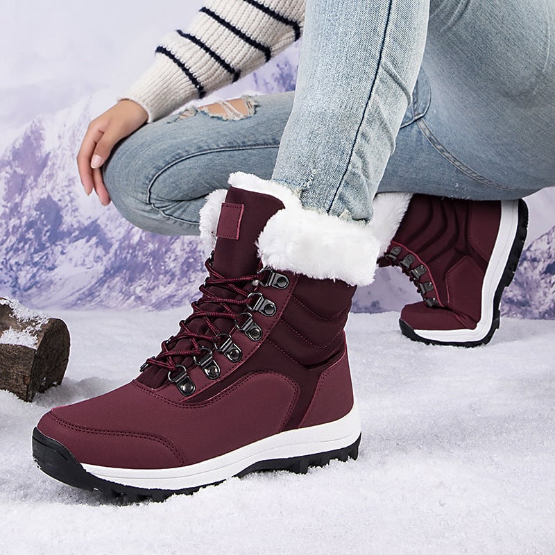 Verdickte Warme Bequeme Winter Outdoor Schneestiefel