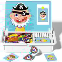 Magnetic Puzzle Learning Building Block Toys