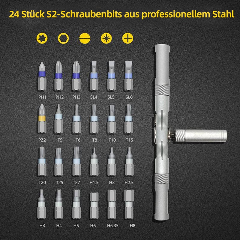 24-in-1-Magnetschraubendreher-Set