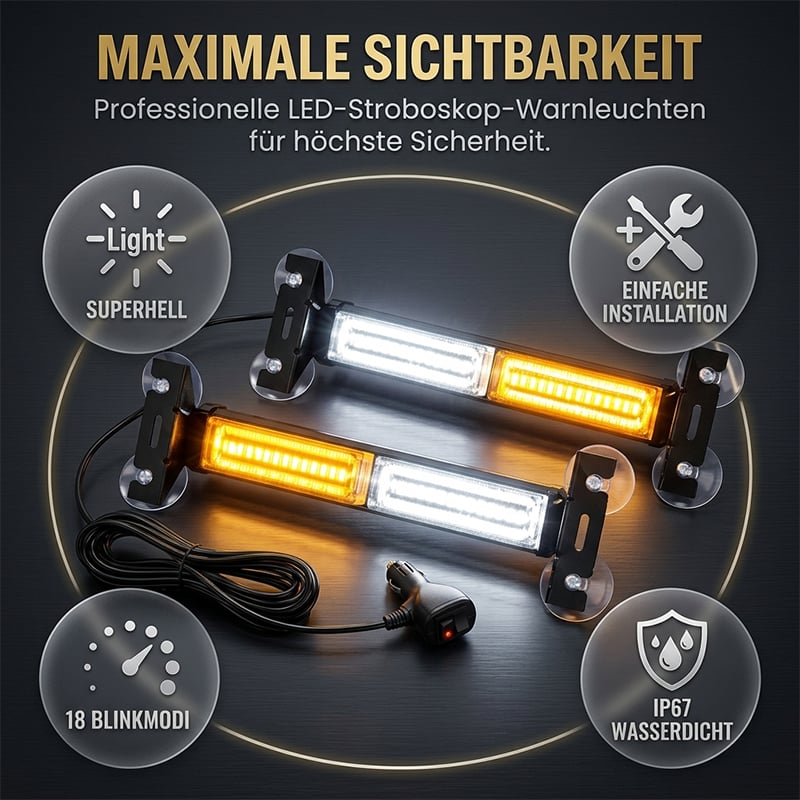 Notfall-Blitzwarnleuchte