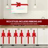 Christmas Door Bow Ribbon Decoration