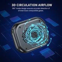 🛡️6-in-1 Combustible Gas Detector