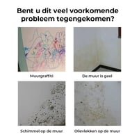 Rollende borstel voor muurreparatie
