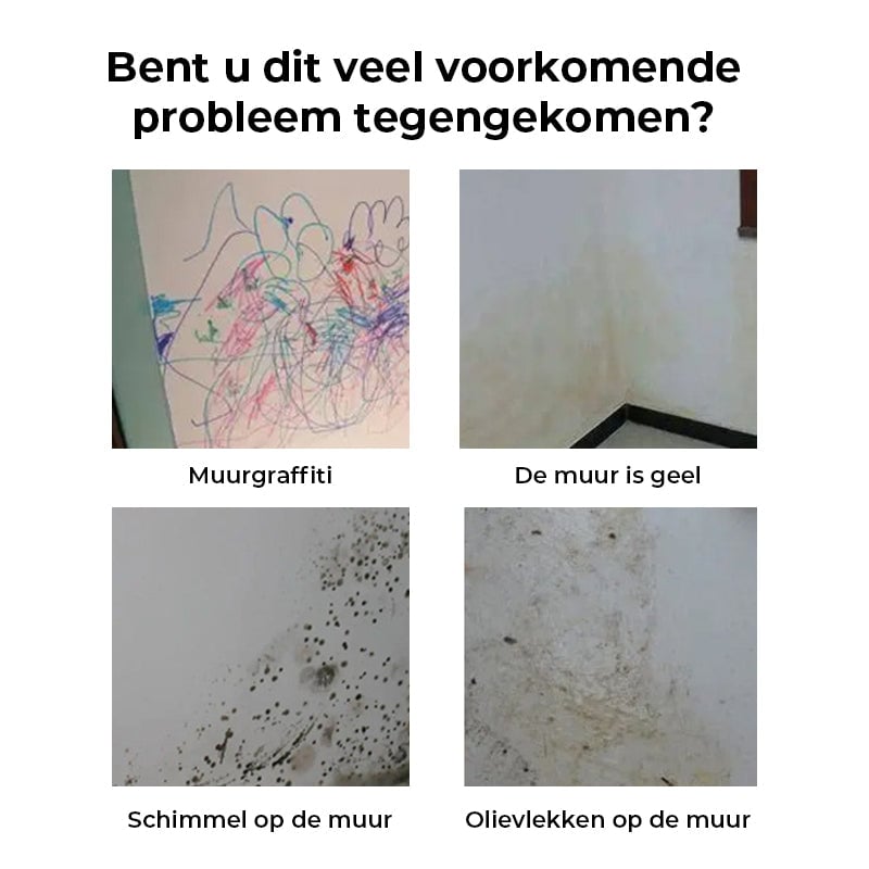 Rollende borstel voor muurreparatie
