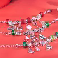 DIY kerstarmband set