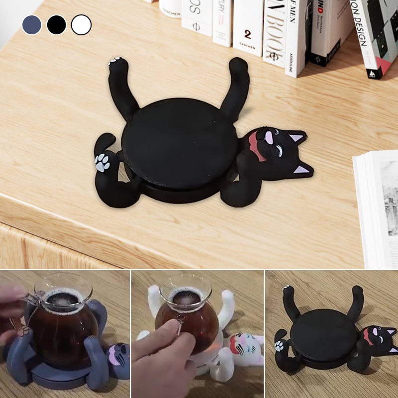 Cute Cat Coasters
