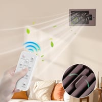 Constant temperature remote control booster fan