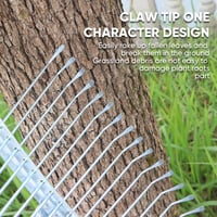 Adjustable Multi-Tine Steel Wire Rake