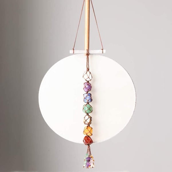 Irregular Gemstone Hanging Ornament