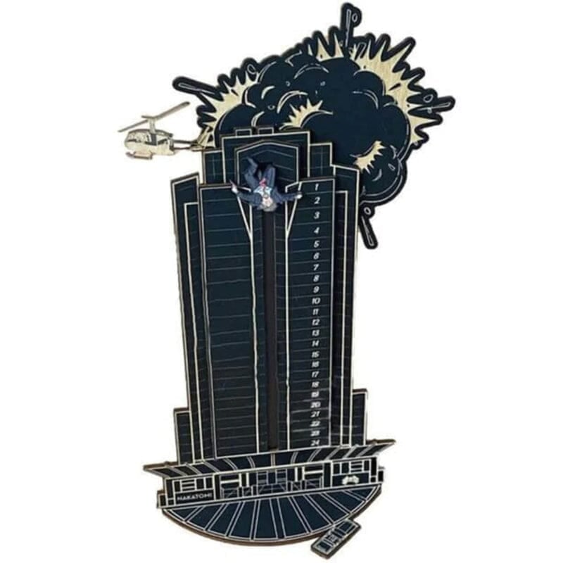 Sakerplus® Wooden Advent Calendar Bomb Calendar