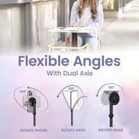 Sakerplus® Automatic Magnetic Phone Tripod Stick Stand