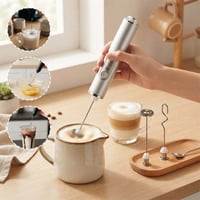 Electric Milk Frother & Egg Beater – 304 Stainless Steel