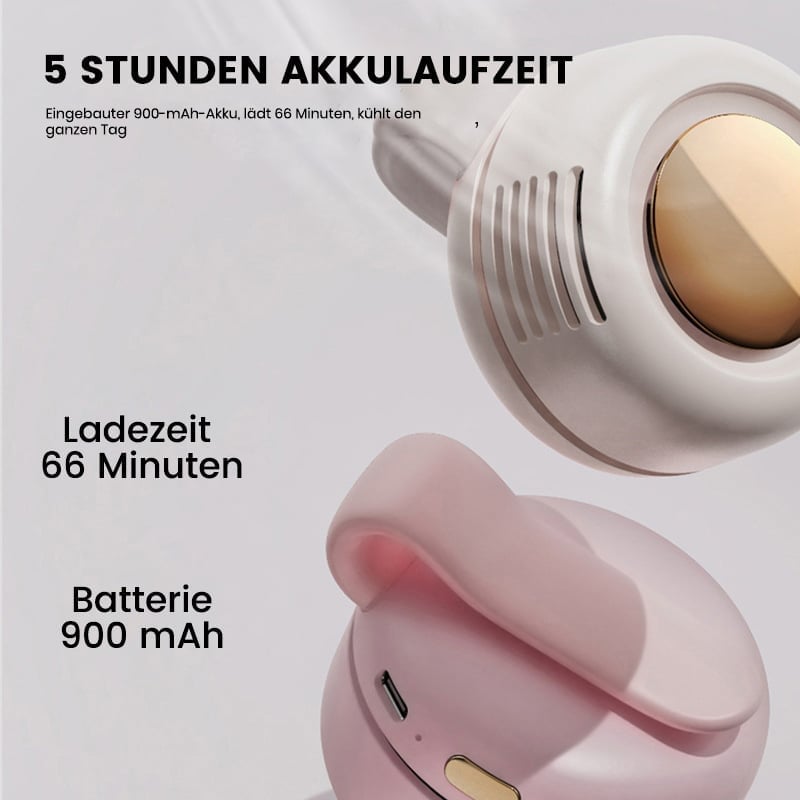 Kleiner Wirbelwind-Clip-Taille-Nackenfächer