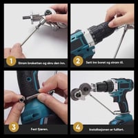 Elektrisk borsaks Tilbehør Cutter Nibbler