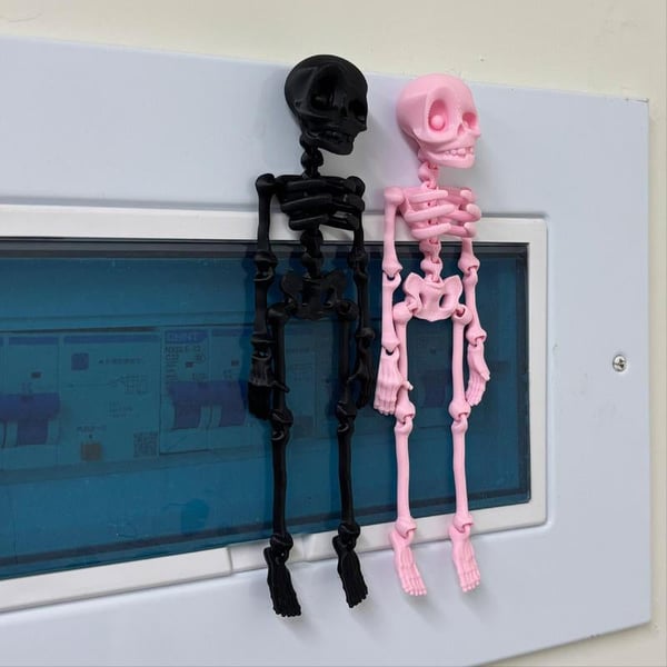 Skeleton Refrigerator Magnet