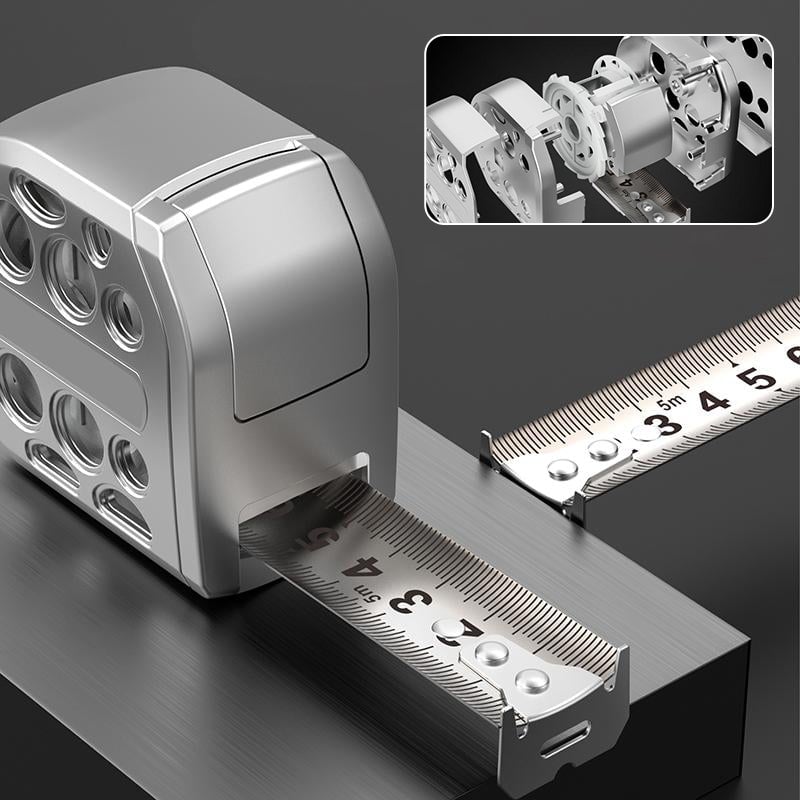 Stainless Steel Retractable Waterproof Measuring Ruler