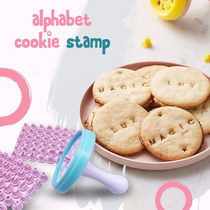 Alphabet Cookie Stamp Set