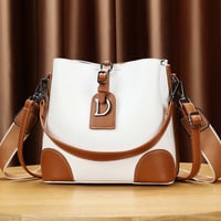 Nischen-Umhängetasche aus PU-Leder für Damen👜