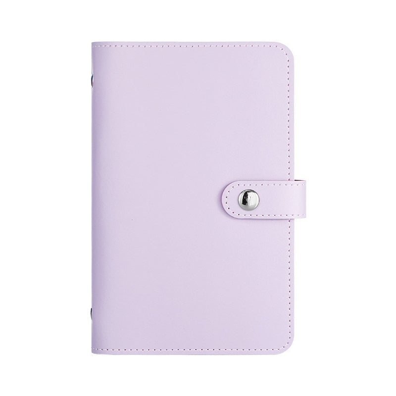 A6 Snap-Button Mirror Finish Savings Binder