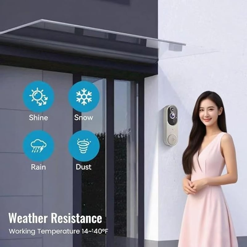 Sakerplus Doorbell Camera Wireless