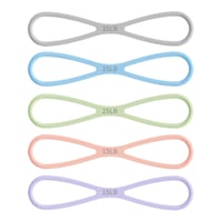 8-Shaped Silicone Resistance Band with Massage Grip