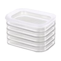 Multi-Layer Food Storage Box with Lid