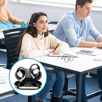 Q39 AI Translation Clip-On Bluetooth Earphones