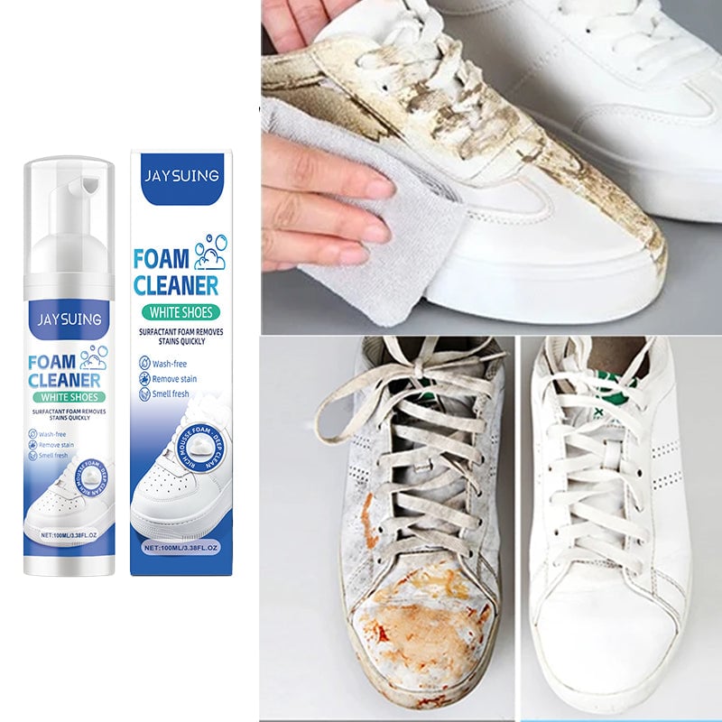 White Shoe Foam Cleaner