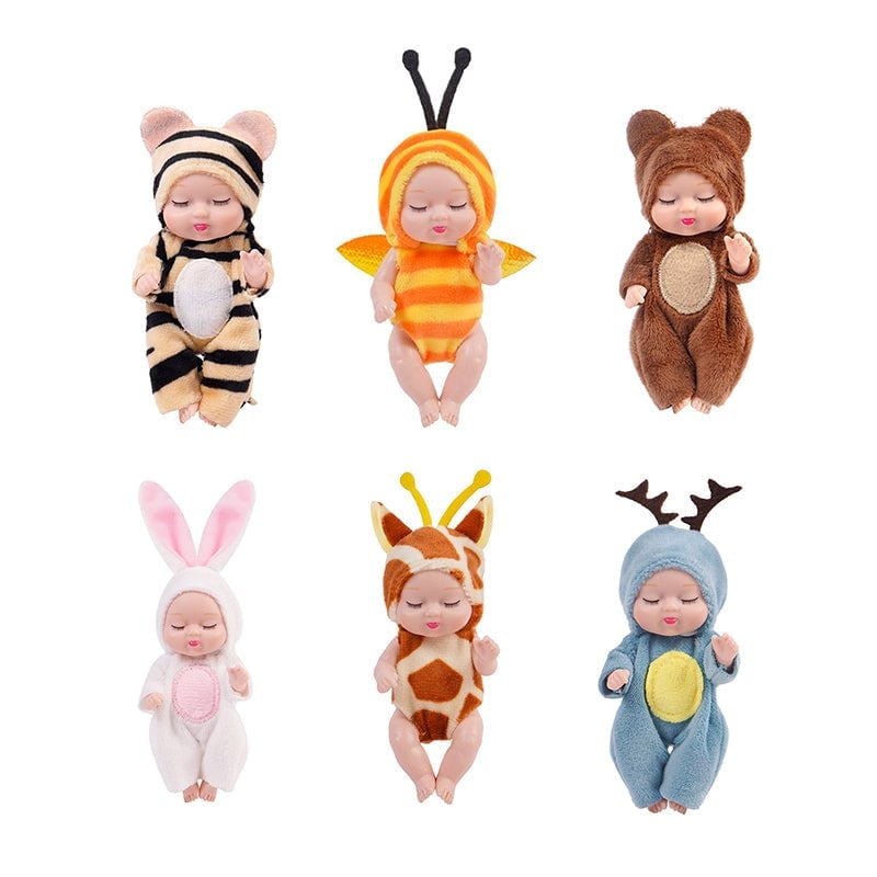 Mini Reborn Babypoppen Levensechte Realistische Babypoppen