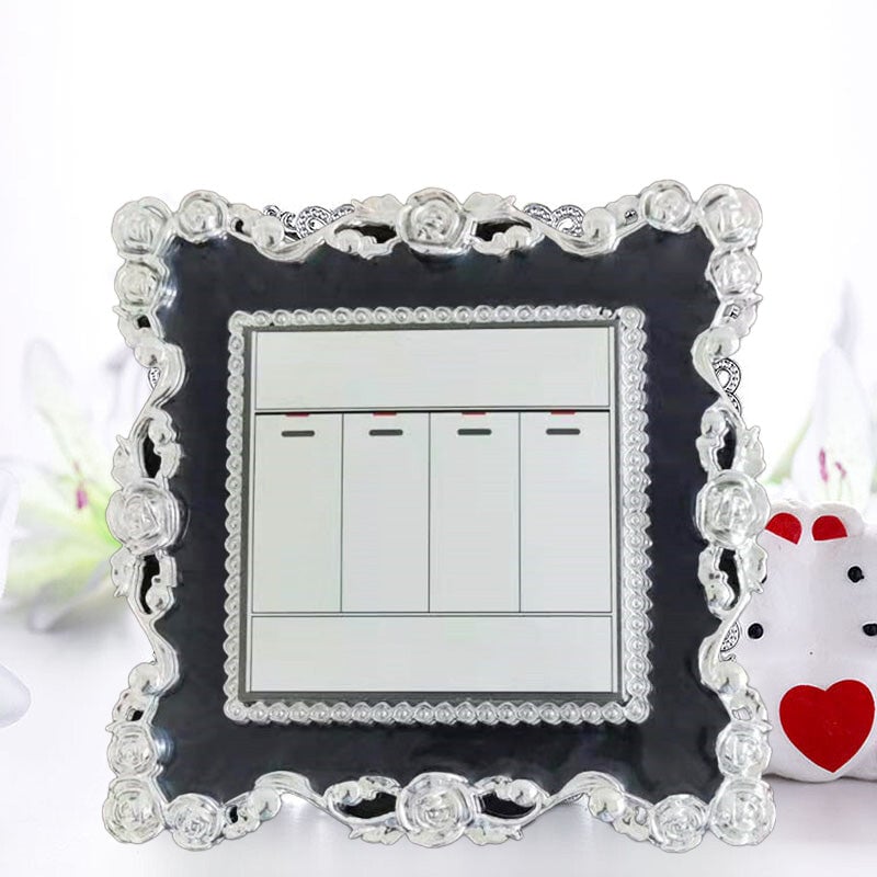 Flower Design Decorative Switch Cover