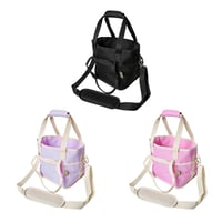 Family Size 4-Compartment Drink Carrier Bag for Coffee Cups & Tumblers