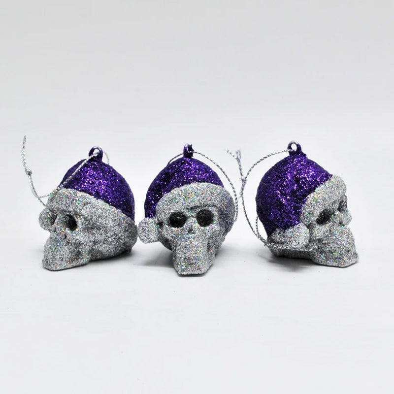 Weihnachtsmann Schädel Anhänger